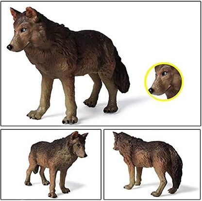 Garden Statue Animal Sculpture Outdoor Decor Gift Sculpture Model Animal Figure Outdoor Garden Home Decoration Statue Collection Ornaments Toys Large 20 X 5 X 11.5CM