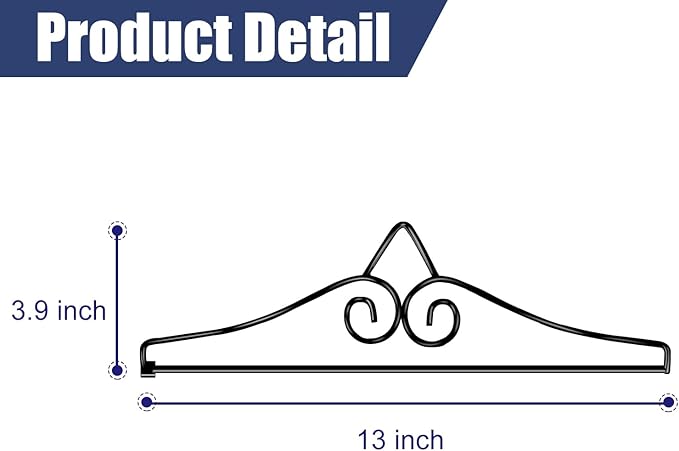 NQ Garden Flag Wall Hanger Indoor and Outdoor, Garden Flag Holder, Banner Hanger for Decoration Ideal for Flag with Width Smaller than 13" (1 Pack)