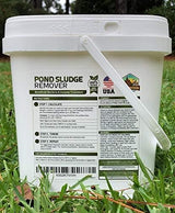 Pond Sludge Remover – 5 Pounds Beneficial Pond Bacteria & Enzyme Treatment - 100% Natural Muck Digester – Safe for All Aquatic Life and Recreation - Made in The USA