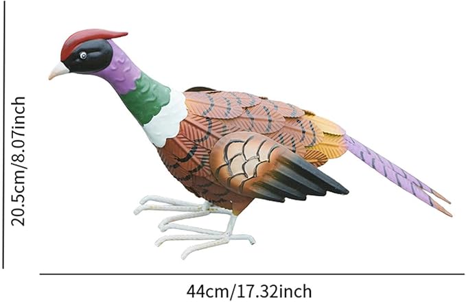 Baoblaze Sculpture Garden Statue,Decorative Yard Art Weather Resistant,Lawn Ornament Animal Figurine for Lawn Yard Garden