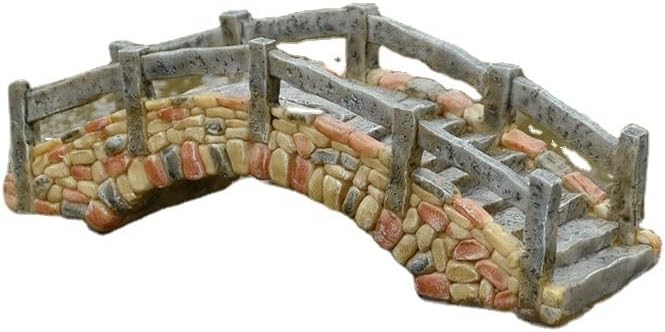 Fairy Garden Stone Bridge, 6 Inches Long, Acrylic