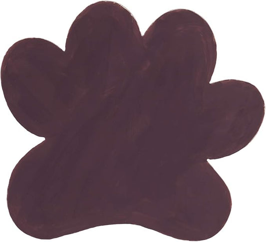 Evergreen Garden 11" Paw Shaped Pet Memorial Garden Stone, Best Friends Live Forever