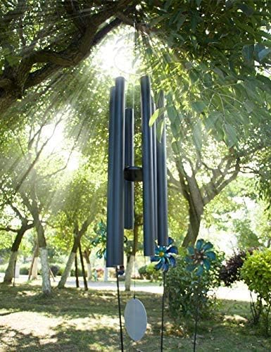 Afirst 66" Extra Large Wind Chimes, Deep Tone Wind Chimes Outdoor with 6 Metal Tubes, Memorial Wind Chime for Patio Balcony Garden Home Decor
