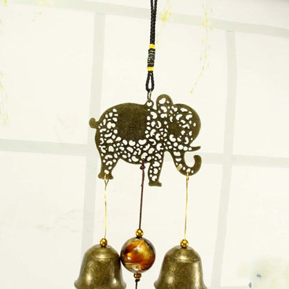 SUNESA Wind Chime Aeolian Bells Large Wind Chimes Bells Yard Garden Decor Ornament Windbell Wind Chimes Wind Chimes for Outside Memorial Wind Chimes (Color : Elephant)