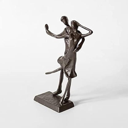 Garden Ornaments Decor Statue Outdoor,for Home Kitchen & Dining Outdoor Patio, Lawn & Garden Sculptures Statue Figurine Ornaments Dance Figures, Dancer Model Sculpture Antique Cast Iron