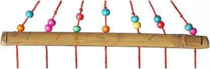 Colorful Elephant Windchaims Windchimes Jhoomar Hanging for Home Door, Wall, Temple, Bedroom , Decorative Accessories for Party, Christmas Decor , Wedding, Christmas Festivities Gift Size:- 20 Inch