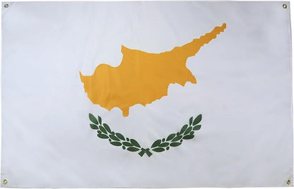 AZ FLAG Cyprus Flag 150 x 90 cm with 4 Eyelets for Balcony or Wall