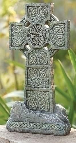 Joseph's Studio by Roman, 16.25" H Celtic Garden Statue, eligious Outdoor Décor