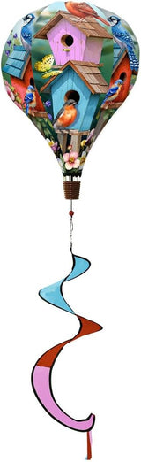 Briarwood Lane Spring Celebration Birdhouses Hot Air Balloon Spinner