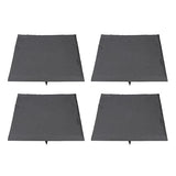 Keenso Unique Textured Stepping Stones, Weatherproof Garden Decoration for Outdoor Walkways (Gray)