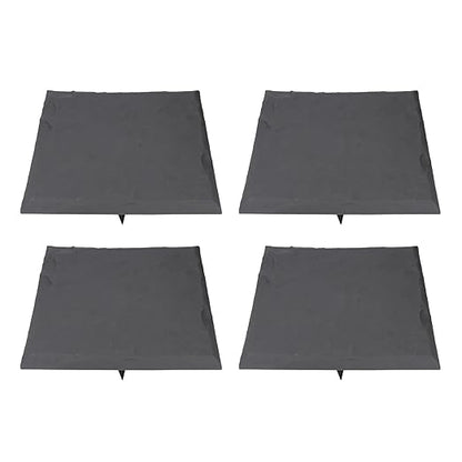 Keenso Unique Textured Stepping Stones, Weatherproof Garden Decoration for Outdoor Walkways (Gray)