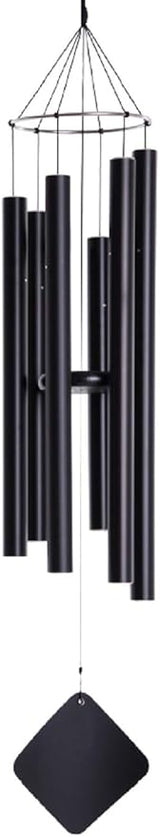 Music of the Spheres - Pentatonic Mezzo, Small-Medium Handcrafted Wind Chime, Precision Tuned, Weather-resistant Unique Outdoor Wind Chimes, 38"