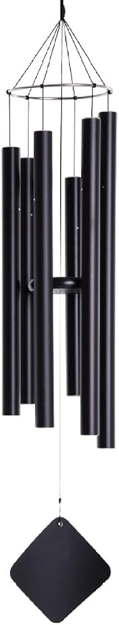 Music of the Spheres - Pentatonic Mezzo, Small-Medium Handcrafted Wind Chime, Precision Tuned, Weather-resistant Unique Outdoor Wind Chimes, 38"