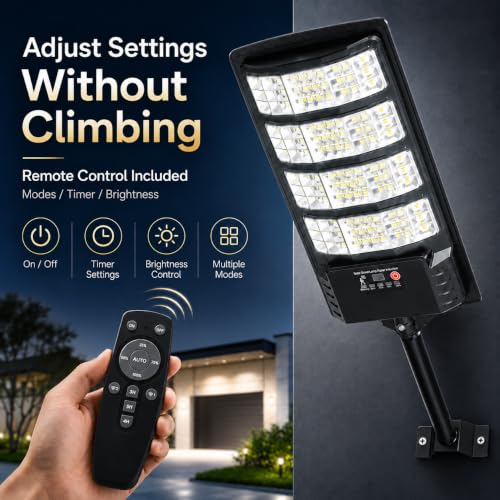 Solar Security Lights - 4 Pack Motion Sensor