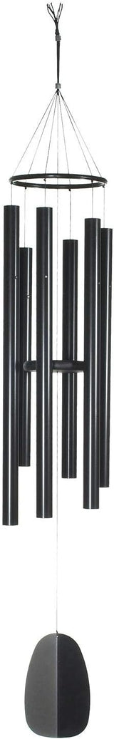 Woodstock Chimes Signature Collection, Bells of Paradise, Black 54", Decor Designs Wind Chimes for Outdoor, Patio, Home or Garden Décor (BPK54)