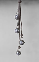 Mango Gifts Vintage Bells Hanging Chimes with Rope Tranquil Wind Chimes for Garden Outdoor and Patio (MGT22)