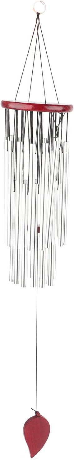 Large Aluminum Wind Chime Tubes, 27 Tubes Wind Chimes Hanging Bell Garden Decoration for Outdoor Living Yard Garden 34.6in