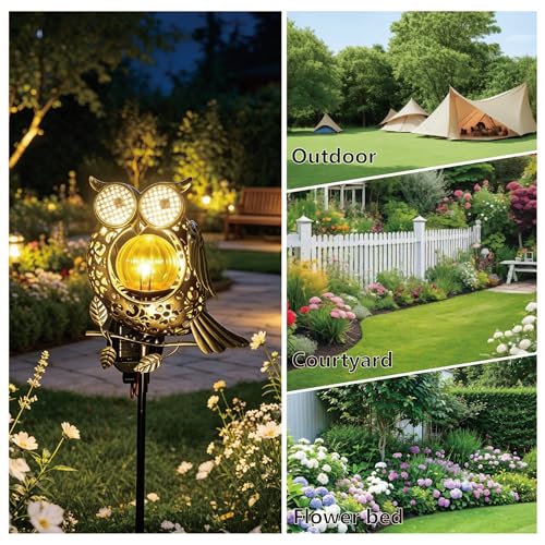 Solar Owl - Outdoor Garden Decoration Light