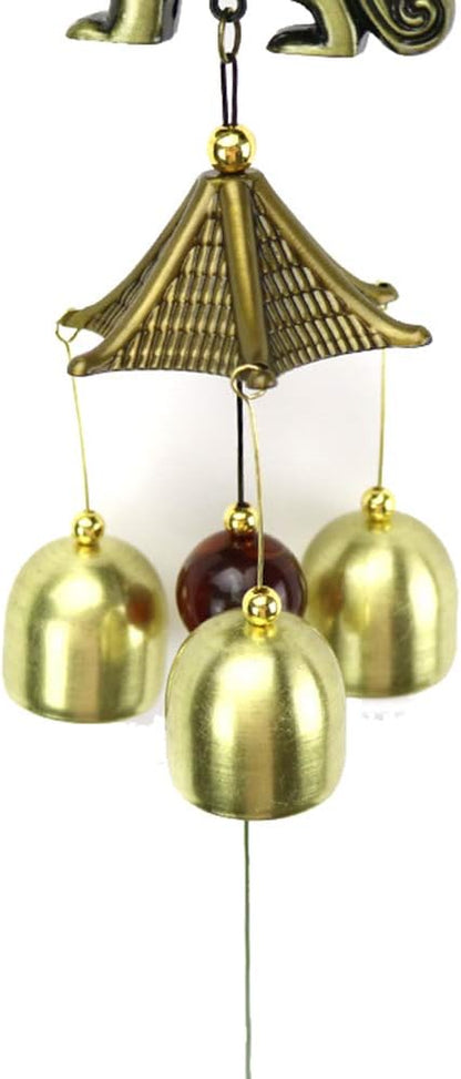 Retro Brave Troops Handcrafted Wind Chimes Hanging Bells for Outside