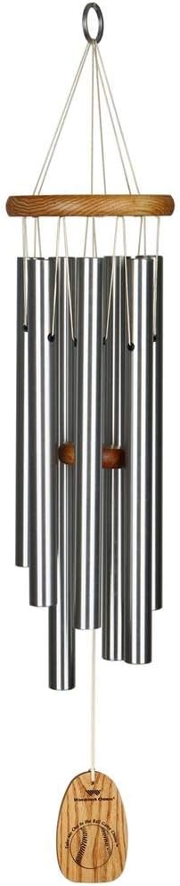 Woodstock Wind Chimes, Outdoor Decor, Garden and Patio Front Porch Decor, (28") Baseball Wind Chime, Gift for Baseball Fans, Take Me Out to The Ball Game Windchime Gifts (TMOC)