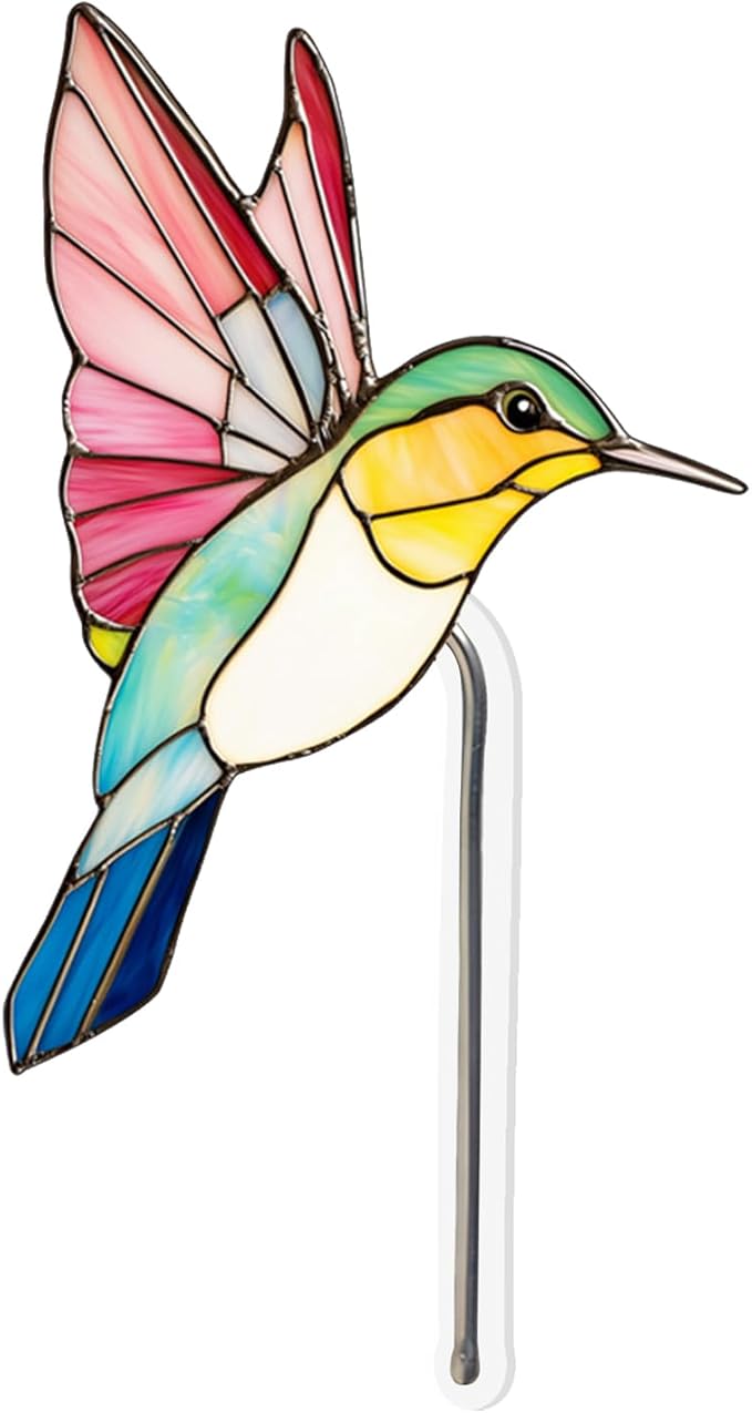 Hummingbird Gifts for Women Mom Grandma, Hanging Planter for Indoor Outdoor Garden, Bird Lover Plant Decor, Mothers Day Birthday Gifts from Daughter Son(19)