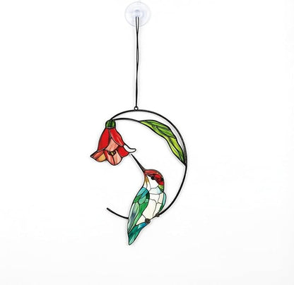 Hummingbird Gifts for Women, Hummingbird Sun Catcher for Window Hanging, Mothers Day for Mom Grandma Bird Lovers, Spring Suncatcher Garden Decor for Indoor Outdoor Windows(3)