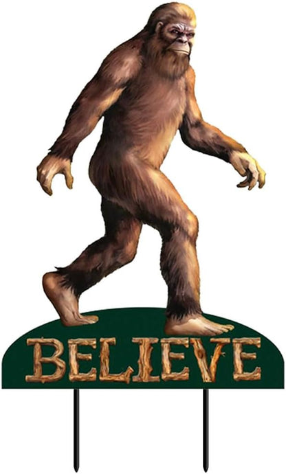 Briarwood Lane Believe Bigfoot Metal Art