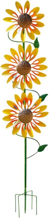 Wind Artistic Metal Garden Sculpture for Yard Art Lawn