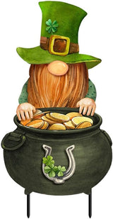 Briarwood Lane Irish Gnome Metal Art
