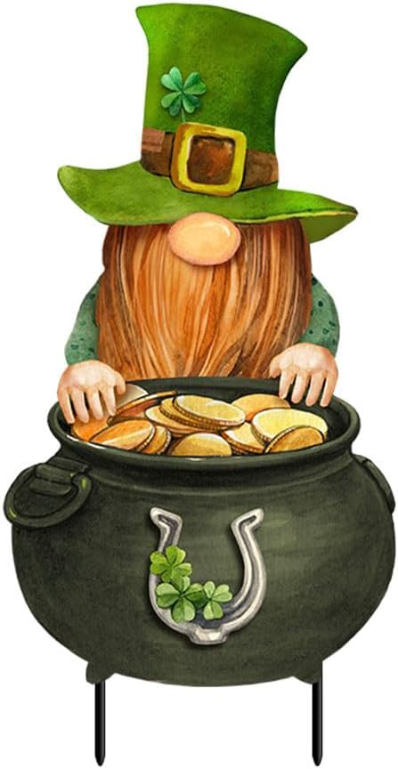 Briarwood Lane Irish Gnome Metal Art
