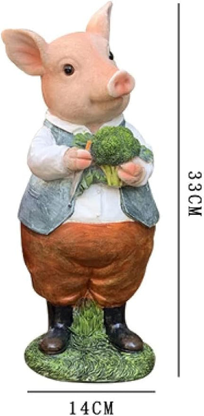 Garden Ornaments Decor Statue Outdoor,Art Sculpture Ornaments Statues Sculptures Outdoor Garden Art Sculpture Doll Resin Crafts Gardening Yard Decoration-B