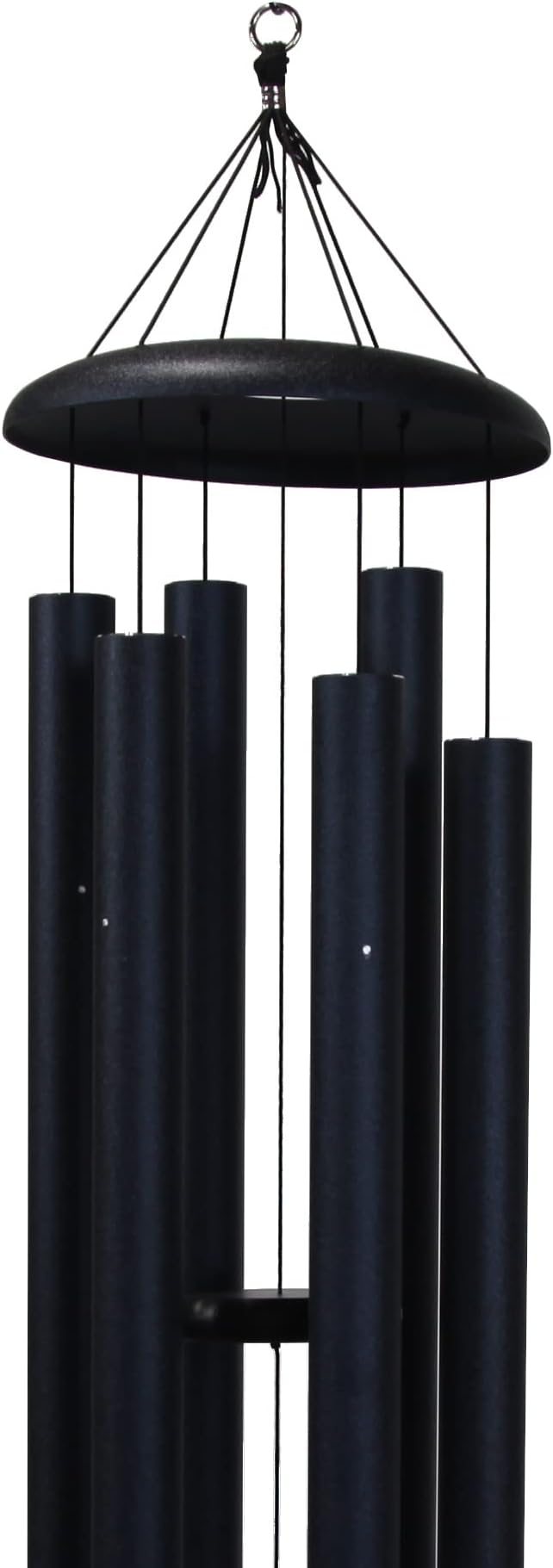 Corinthian Bells by Wind River - 60 inch Midnight Blue Wind Chime for Patio, Backyard, Garden, and Outdoor Decor (Aluminum Chime) Made in The USA