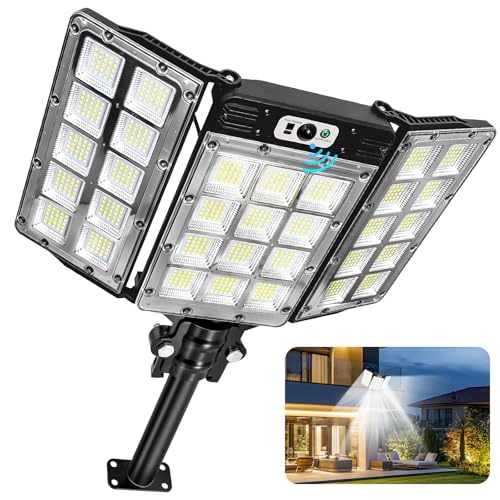 Solar Flood Light - 270° Adjustable Motion Sensor