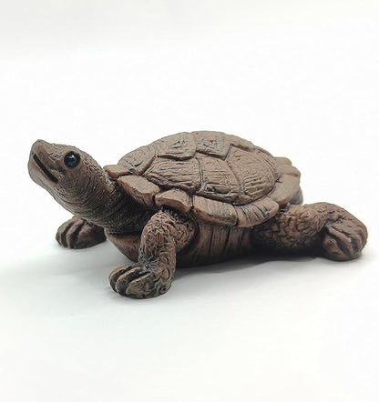 Realistic Tortoise Resin Figurine, Decorative Ornament for Garden, Pond, Patio, Courtyard, Planter and Mini Landscape, Suitable for Indoor and Outdoor Display