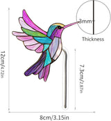 Hummingbird Gifts for Women Mom Grandma, Hanging Planter for Indoor Outdoor Garden, Bird Lover Plant Decor, Mothers Day Birthday Gifts from Daughter Son(4)