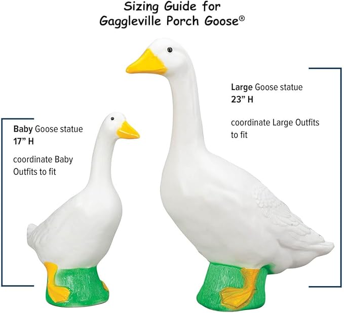Fox Valley Traders Scarecrow Large Goose Outfit by Gaggleville