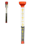 Headwind EZRead 26” Giant Professional Outdoor rain Gauge, USA Made Heavy Duty All Weather Freeze Proof mountable with Float, Orange (820-0017)