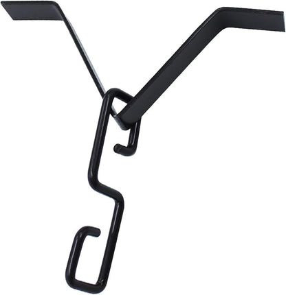 Rain Chains for gutters Adapter Clip, Rain Chain Water Diverter Accessories, for roof Gutter V Style rain Chain Connector Hook.