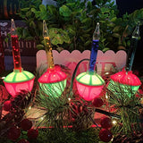 Christmas Bubble Lights - 11Ft Multicolor, 2 Pack (14 Lights)