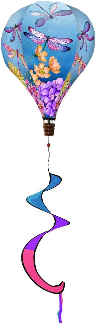 Briarwood Lane Dragonflies Hot Air Balloon Spinner