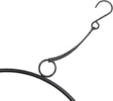 Zerodis Hanging Birds Statue Exquisite Decoration with Iron Ring Perfect for Garden and Patio Decor (Green Yellow) (Green Yellow) ()