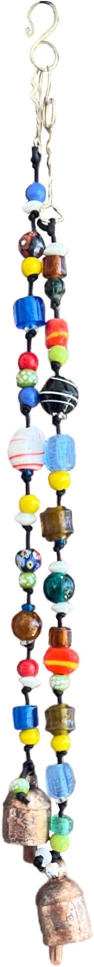Glass Bead Windchimes Outside Beaded Yard Garden Outdoor Memorial Sympathy