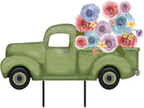 Briarwood Lane Happy Spring Pickup Truck Metal Art