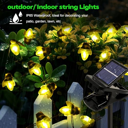 Solar Firefly Lights - 19.6FT 30 LED String