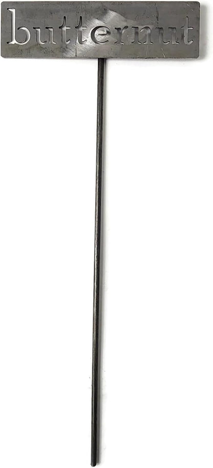 Classic Metal Garden Markers 19 Inches Tall (butternut, Raw, Unfinished Steel (will rust with time))