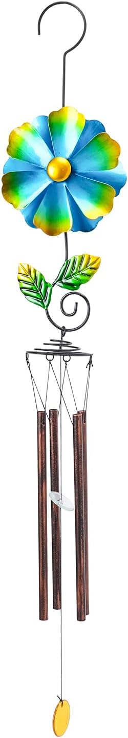Taman Wind Chimes for Outside - 33" Wind Spinner Decorative Memorial Sympathy Mother Gift for Home, Outdoor, Yard, Patio,Garden Decor