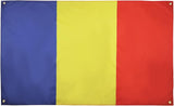 AZ FLAG Chadian Flag 150 x 90 cm with 4 Eyelets for Balcony or Wall