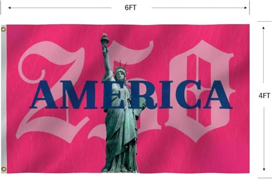 250th Birthday 250 Years 1776 2026 American Flag 4X6Ft, US Statue of Liberty, Double Side Printed Flags, Men Women Banner,Vibrant Colors, Double Stitched with 2 Brass Grommets, Bar Garden Street Decoration, GYM, Office Decor,Indoor Outdoor Use,Gifts. (...