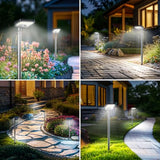 Solar Motion Lights - 92 LED Outdoor Pathway (2 Pack)