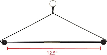 In the Breeze Garden Flag Accessory - Attached Ring for Easy Hanging - Holds up to 12.5 Inch Flags, black,4919